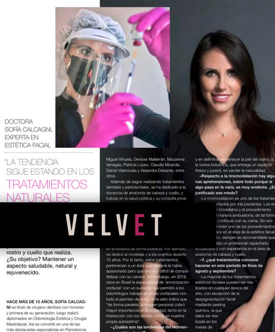 Entrevista en Revista «Velvet»